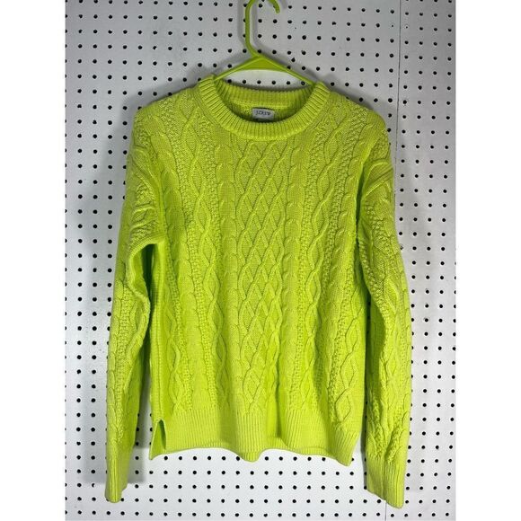 J.Crew cable ribbon sweater - Picture 1 of 4